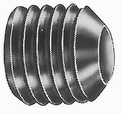 Value Collection - Set Screw: 1/2-13 x 3/4″, Soft Tip Point, Stainless  Steel, Grade 18-8 - 67278242 - MSC Industrial Supply
