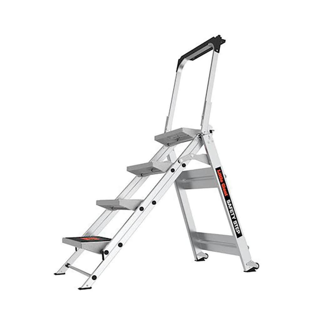 Little Giant Ladder 10410BA 4-Step Aluminum Step Ladder: Type IA, 3 High 