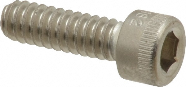 Holo-Krome 78040 Hex Head Cap Screw: #10-24 x 5/8", Grade 18-8 Stainless Steel, Uncoated Image