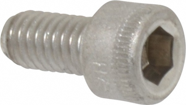 Holo-Krome 79018 Hex Head Cap Screw: #10-32 x 3/8", Grade 18-8 Stainless Steel, Uncoated Image