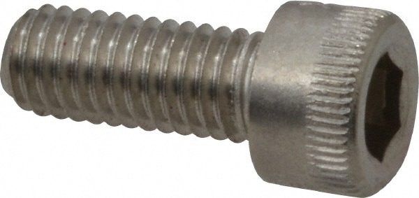 Holo-Krome 79020 Hex Head Cap Screw: #10-32 x 1/2", Grade 18-8 Stainless Steel, Uncoated Image