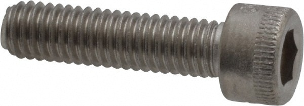 Holo-Krome 79024 Hex Head Cap Screw: #10-32 x 3/4", Grade 18-8 Stainless Steel, Uncoated Image