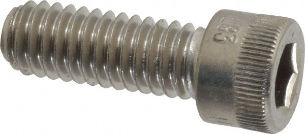 Holo-Krome 78078 Hex Head Cap Screw: 5/16-18 x 7/8", Grade 18-8 Stainless Steel, Uncoated Image