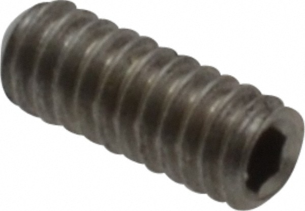 Value Collection R63260243 Set Screw: #3-48 x 1/4", Cup Point, Stainless Steel, Grade 18-8 Image