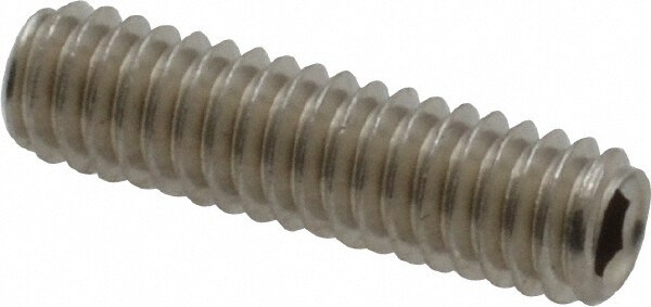 Value Collection R63260842 Set Screw: #8-32 x 5/8", Cup Point, Stainless Steel, Grade 18-8 Image