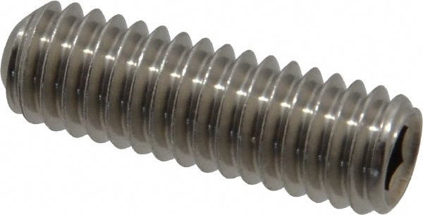 Value Collection R63266882 Set Screw: 5/16-18 x 1", Cup Point, Stainless Steel, Grade 18-8 Image