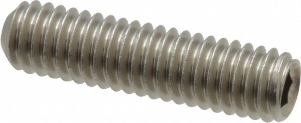 Value Collection R63266924 Set Screw: 5/16-18 x 1-1/4", Cup Point, Stainless Steel, Grade 18-8 Image