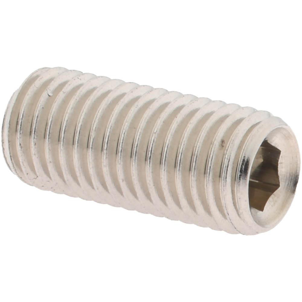 Value Collection R63263242 Set Screw: 5/16-24 x 3/4", Cup Point, Stainless Steel, Grade 18-8 Image
