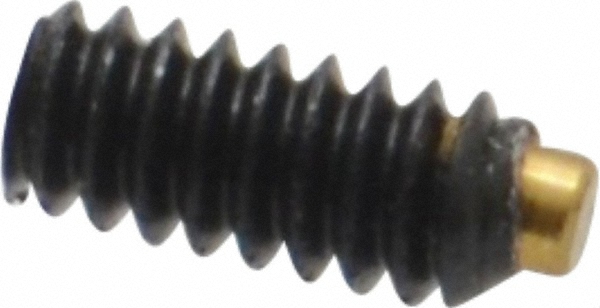 Value Collection BT-440-250-AS Set Screw: #4-40 x 1/4", Soft Tip Point, Alloy Steel, Grade 8 Image