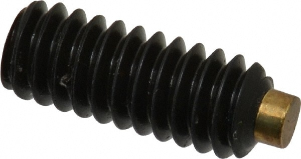 Value Collection BT-1420-625-AS Set Screw: 1/4-20 x 5/8", Soft Tip Point, Alloy Steel, Grade 8 Image