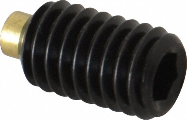 Value Collection BT-3816-625-AS Set Screw: 3/8-16 x 5/8", Soft Tip Point, Alloy Steel, Grade 8 Image