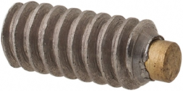 Value Collection - Set Screw: #8-32 x 1/4″, Soft Tip Point, Stainless  Steel, Grade 18-8 - 67277483 - MSC Industrial Supply