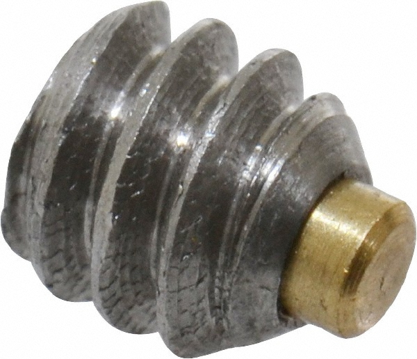 Value Collection BT-632-125-SS Set Screw: #6-32 x 1/8", Soft Tip Point, Stainless Steel, Grade 18-8 Image