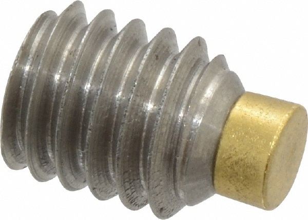 Value Collection BT-51618-375-SS Set Screw: 5/16-18 x 3/8", Soft Tip Point, Stainless Steel, Grade 18-8 Image