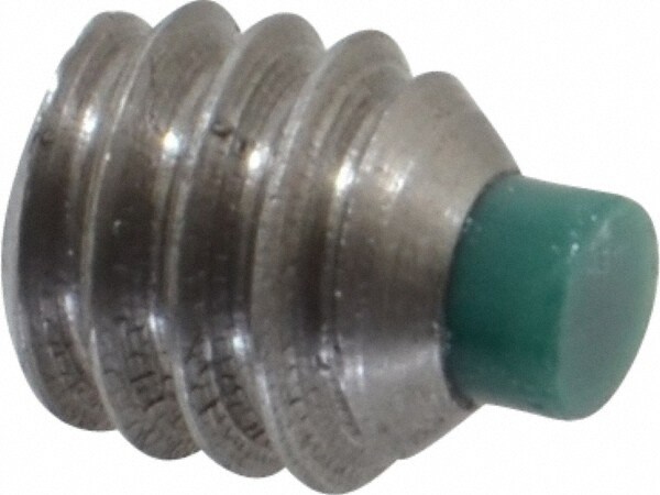 Value Collection NT-1420-250-SS Set Screw: 1/4-20 x 1/4", Soft Tip Point, Stainless Steel, Grade 18-8 Image