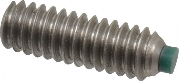 Value Collection NT-1420-750-SS Set Screw: 1/4-20 x 3/4", Soft Tip Point, Stainless Steel, Grade 18-8 Image