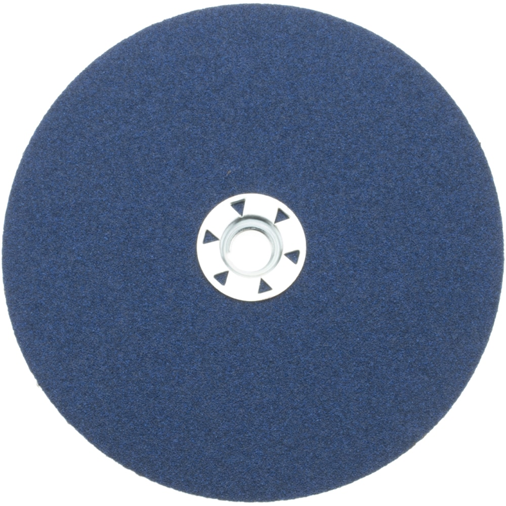 Fiber Disc: 7" Disc Dia, 60 Grit, Zirconia Alumina