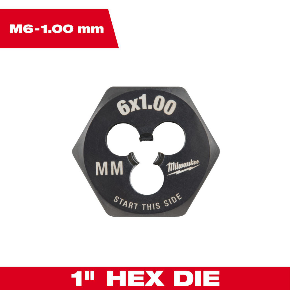 Alfa Tools 40mm X 1.50mm Rethreading Hex Die - Carbon Steel Thread Repair Tool
