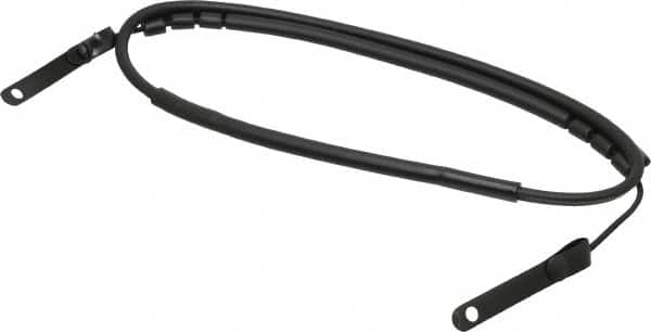 MSA 459458 Hard Hat Goggle Retainer: Neoprene, Black 