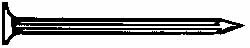 9 Gauge, 2-1/2" OAL Masonry Nails