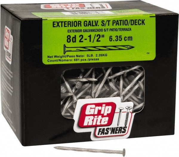 Value Collection 8HGSTPD5 8D, 11 Gauge, 2-1/2" OAL Decking Nails Image