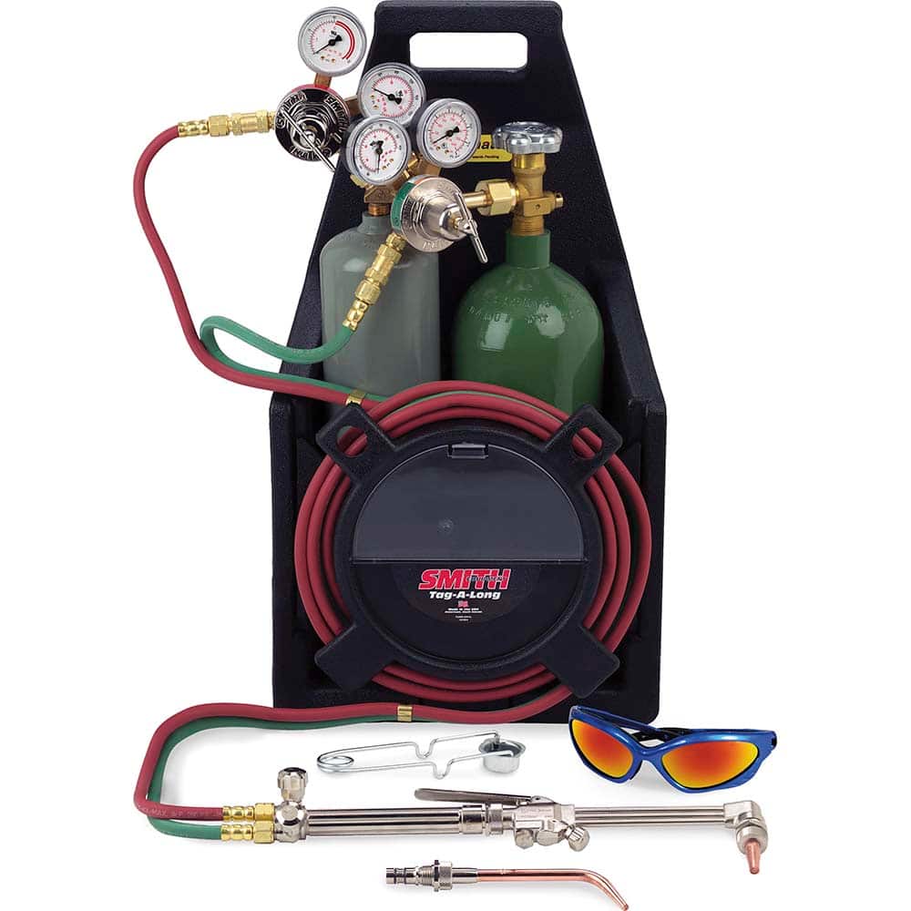 Miller/Smith - Oxygen/Acetylene Torch Kits; Welding Capacity: 5/64 ...