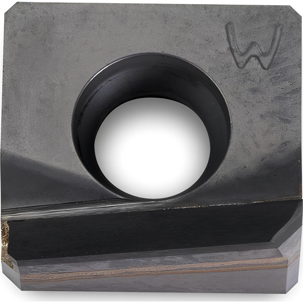 Milling Insert: ANSI ANED1207-CBN IN80B, ISO ANED1207-CBN IN80B, IN80B, PCBN - Bright/Uncoated Finish, 0.2640" Thick, 0.4130" Wide