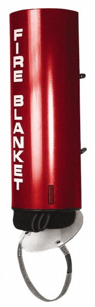 Rescue Blankets; Type: Fire ; Material: Wool ; Overall Length: 24in ; Overall Width: 8in ; Container Type: Canister ; Unitized Kit Packaging: No