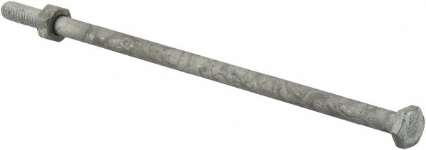 Value Collection 14104BMGNFG Hex Head Bolt: 1/4-20, 6-1/2" Length Under Head, Steel, Grade 2 Image