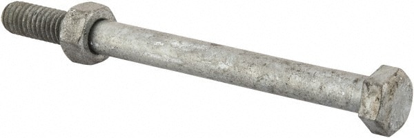 Value Collection 3GBM905C0400 Hex Head Bolt: 5/16-18, 4" Length Under Head, Steel, Grade 2 Image