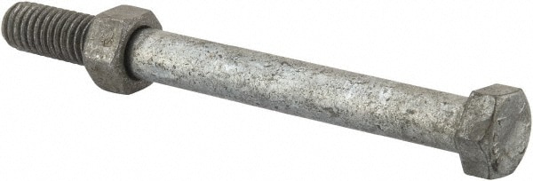 Value Collection 3764BMGNFG Hex Head Bolt: 3/8-16, 4" Length Under Head, Steel, Grade 2 Image