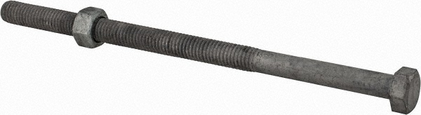 Value Collection 50144BMGNFG Hex Head Bolt: 1/2-13, 9" Length Under Head, Steel, Grade 2 Image