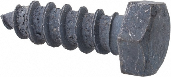 Value Collection 3720LG 3/8" Screw, 1-1/4" Length Under Head, Steel, Hex Head Lag Screw Image