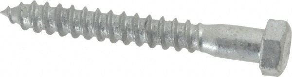 Value Collection R52001185 3/8" Screw, 3" Length Under Head, Steel, Hex Head Lag Screw Image