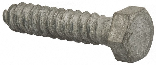 5/8" Screw, 3" Length Under Head, Steel, Hex Head Lag Screw