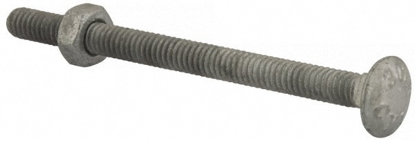 Value Collection 3GBC904C0308 Carriage Bolt: 1/4-20, 3-1/2" Length Under Head, Square Neck Image