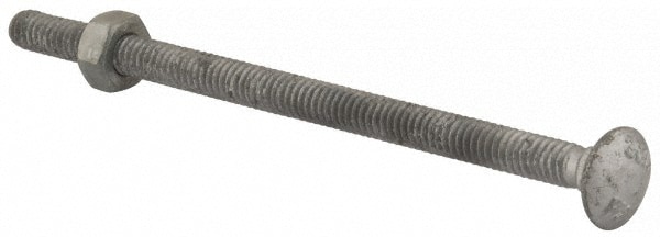 Value Collection 3GBC904C0408 Carriage Bolt: 1/4-20, 4-1/2" Length Under Head, Square Neck Image