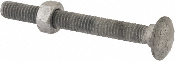 Value Collection 3GBC905C0300 Carriage Bolt: 5/16-18, 3" Length Under Head, Square Neck Image