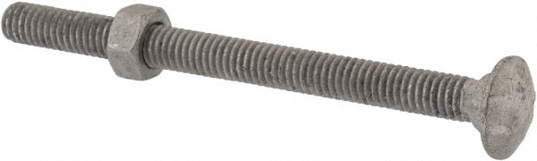 Value Collection R52001148 5/16-18 UNC 4" Length Under Head, Standard Square Neck, Carriage Bolt Image