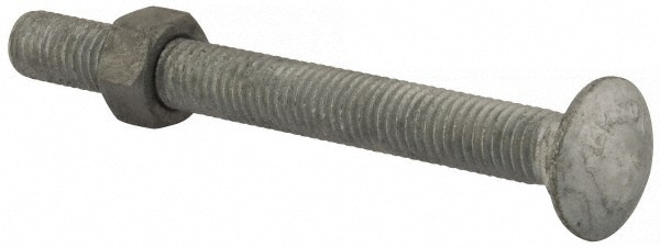 Value Collection R52001232 1/2-13 UNC 5" Length Under Head, Standard Square Neck, Carriage Bolt Image