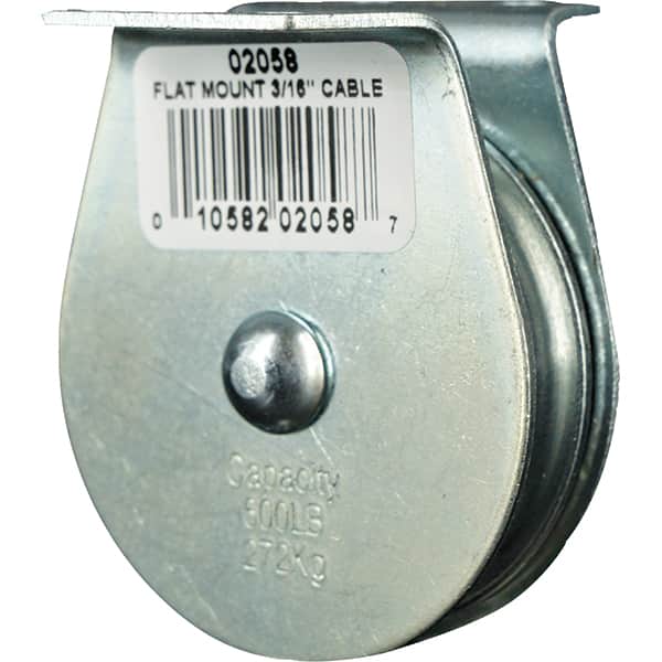 Block Division 525 Lbs. Load Limit, Swivel Hook Block Single Sheave, 1-1/2  Inch Outside Diameter, Wire Rope, 3/16 Inch Diameter, Eye, 3/8 Inch Inside  Diameter, Carbon Steel, Zinc Plated Finish 01578-C - 67326769 - Penn Tool  Co., Inc