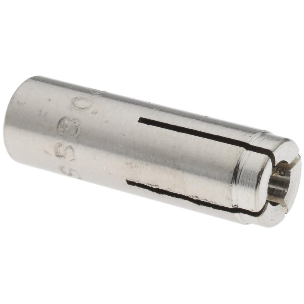Value Collection NFCD38SS Drop-In Concrete Anchor: 3/8" Dia, 1-9/16" OAL, 1-9/16" Min Embedment Image