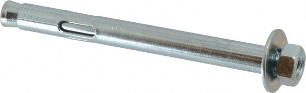 Value Collection NFC5608 Hammer Drive Concrete Anchor: 3/8" Dia, 4" OAL, 1-1/4" Min Embedment Image