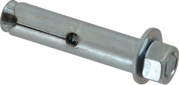 Value Collection NFC38065 Hammer Drive Concrete Anchor: 1/2" Dia, 2-1/4" OAL, 1-1/2" Min Embedment Image