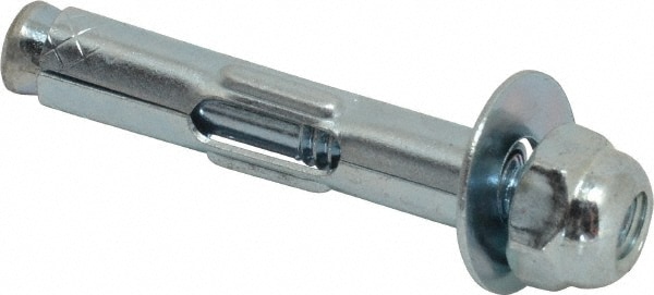 Value Collection R50000368 Hammer Drive Concrete Anchor: 1/4" Dia, 1-3/8" OAL, 1" Min Embedment Image