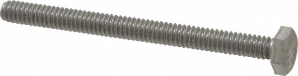 Value Collection 207582 Hex Head Cap Screw: 1/4-20 x 3", Grade 18-8 Stainless Steel Image