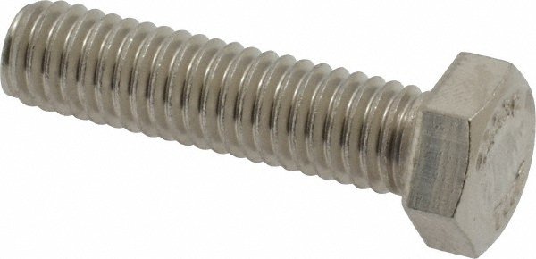Value Collection 207691 Hex Head Cap Screw: 3/8-16 x 1-1/2", Grade 18-8 Stainless Steel Image