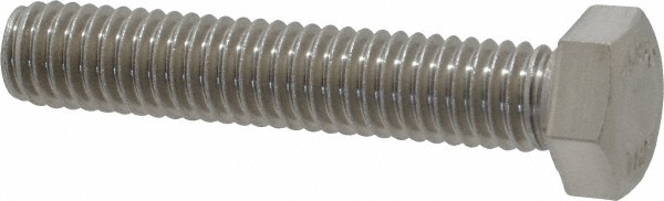Value Collection 207696 Hex Head Cap Screw: 3/8-16 x 2", Grade 18-8 Stainless Steel Image
