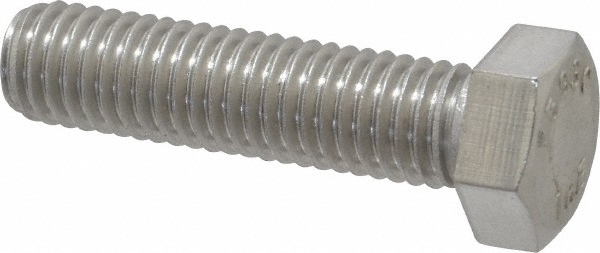 Value Collection 207496 Hex Head Cap Screw: 1/2-13 x 2", Grade 18-8 Stainless Steel Image