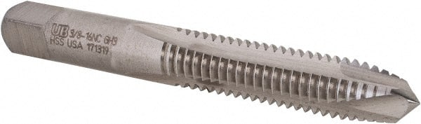 H3 Tolerance #6-40 Thread Size Uncoated High-Speed Steel Thread Forming Tap UNF Finish Union Butterfield 1580 Bright Bottoming Chamfer Round Shank With Square End